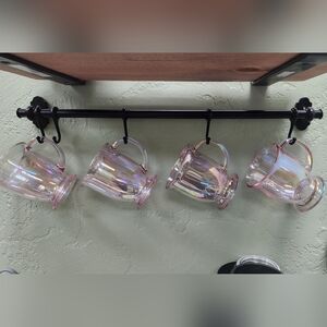 Pink Iridescent Coffee Mugs